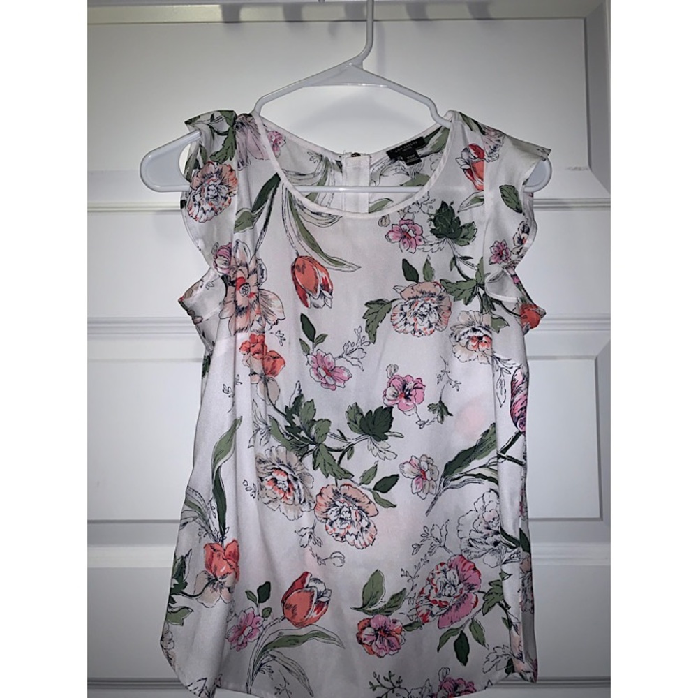 Ann Taylor Floral Blouse